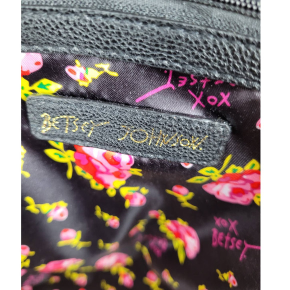 Betsey Johnson Oversized Panda Floral Backpack  & Phone Pouch NEW w/ Tags - Picture 8 of 13